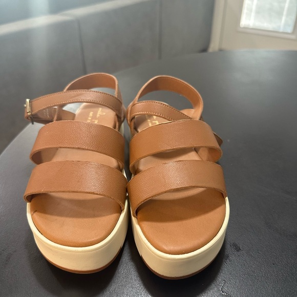 Mila Paoli Shoes - Mila Paoli Tan Leather Sandals